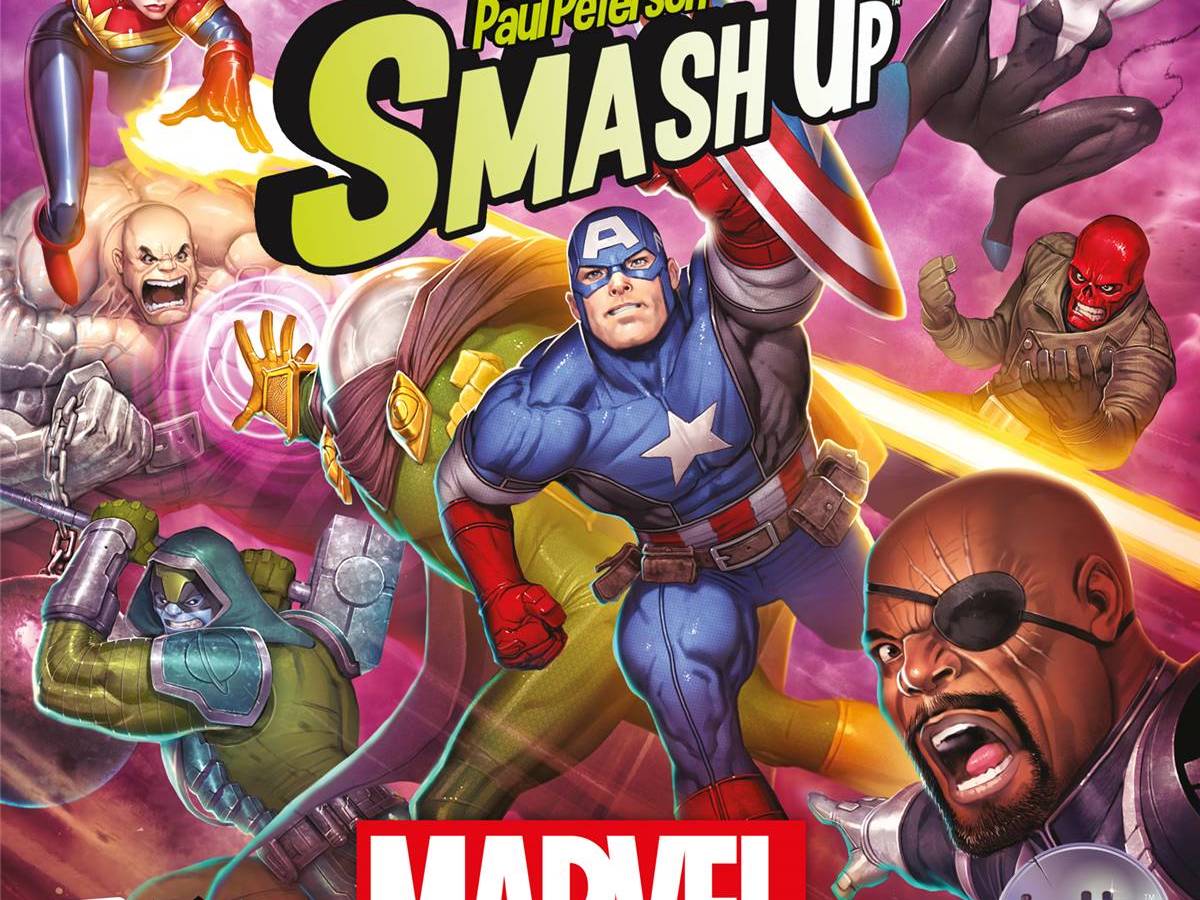Marvel arrive dans l’univers Smash Up chez Iello