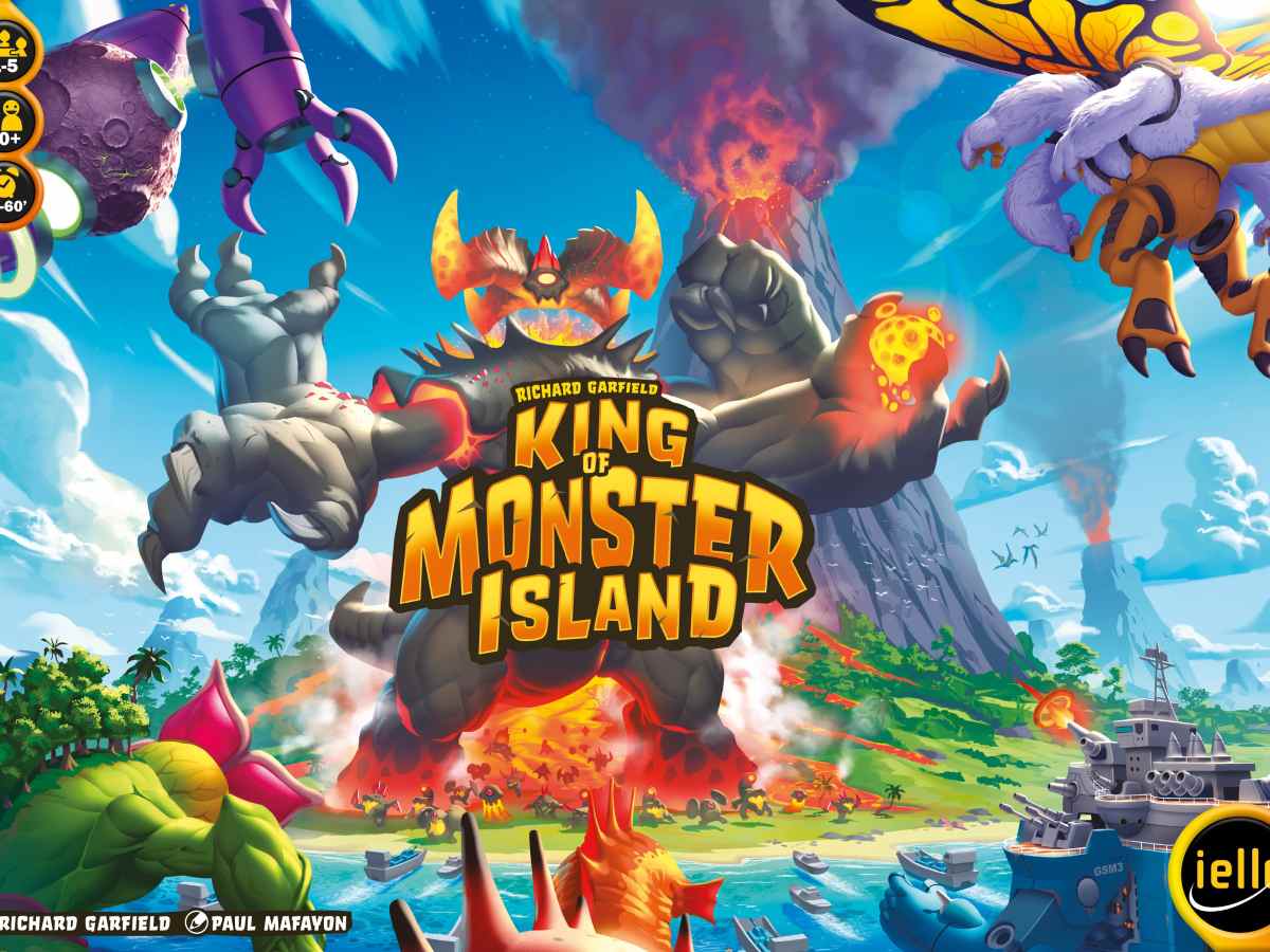 Affrontez le roi des Monstres dans King of Monster Island chez Iello