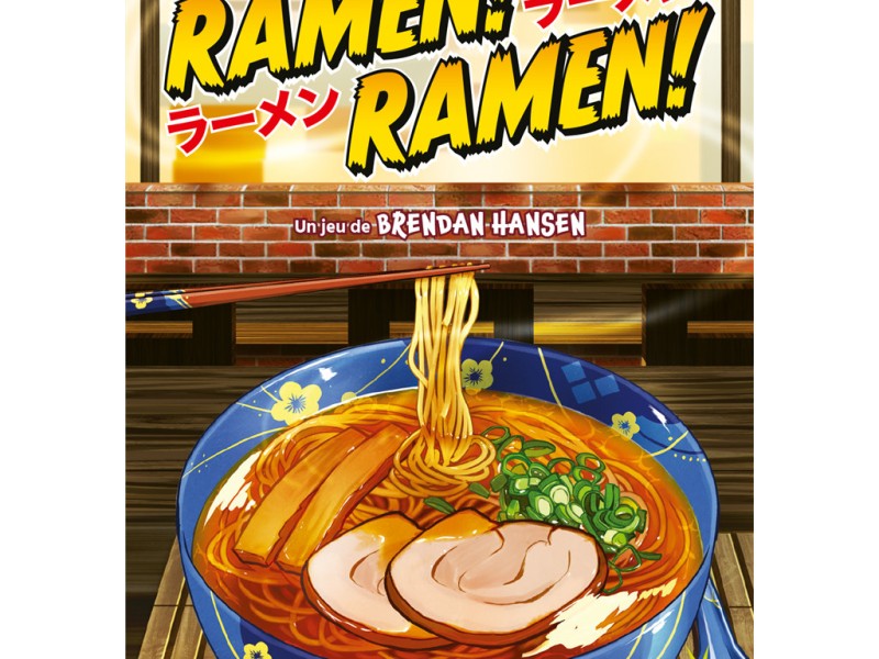 Deviens un grand cuisinier avec Ramen Ramen chez Don’t Panic Games
