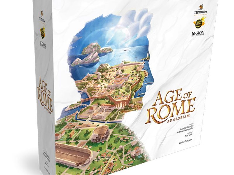 Deviens le futur Empereur avec Age of Rome chez Don’t Panic Games